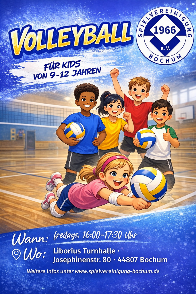 volleyball fuer kids